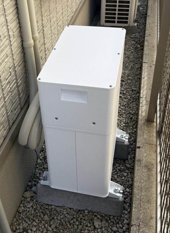 2026年3月1日　蓄電池設置工事